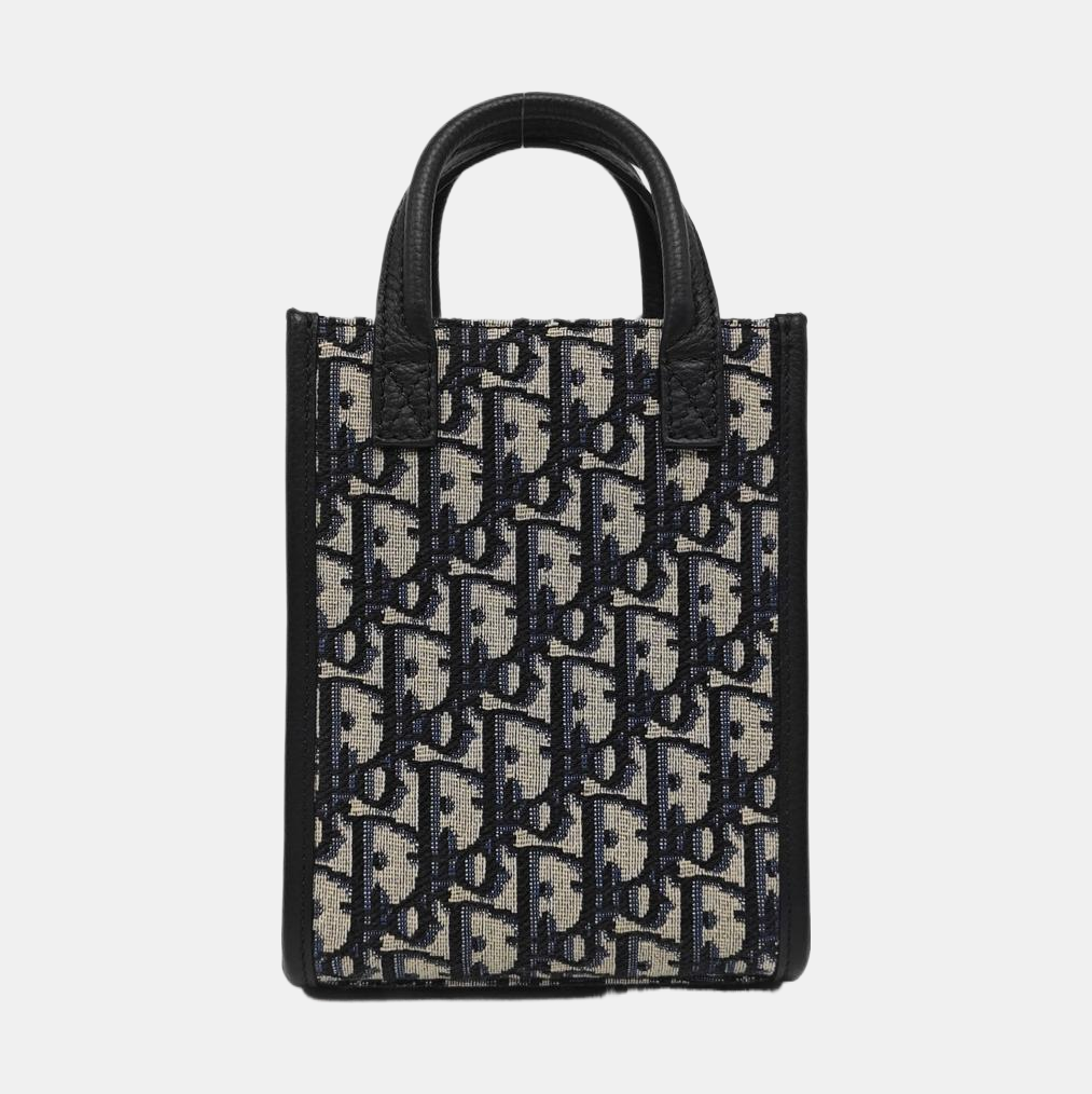 Authenticated pre-owned  Book Tote Mini Monogram Canvas Grey - Shoulder Bag at Looply