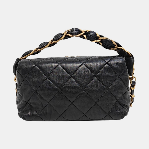 Quilted Lambskin Black