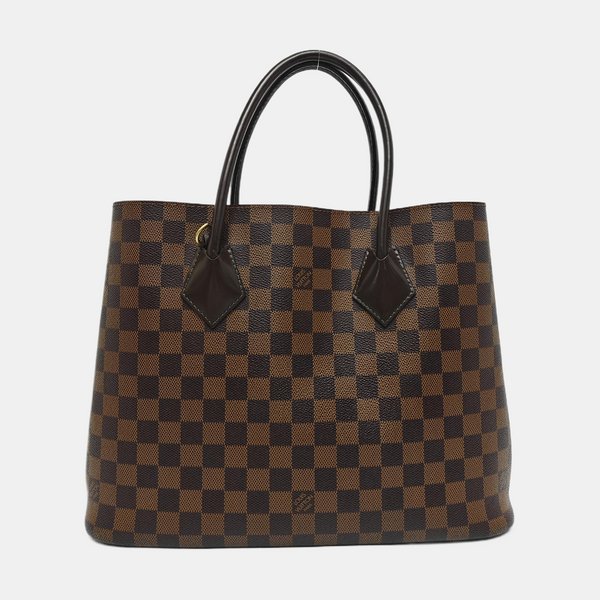 KENSINGTON BOWLING Damier Ebene Coated Canvas Brown