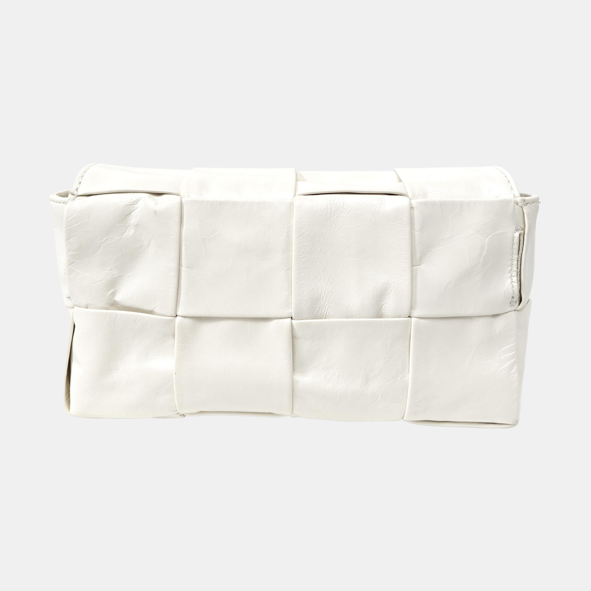 Cassette Small Calfskin White