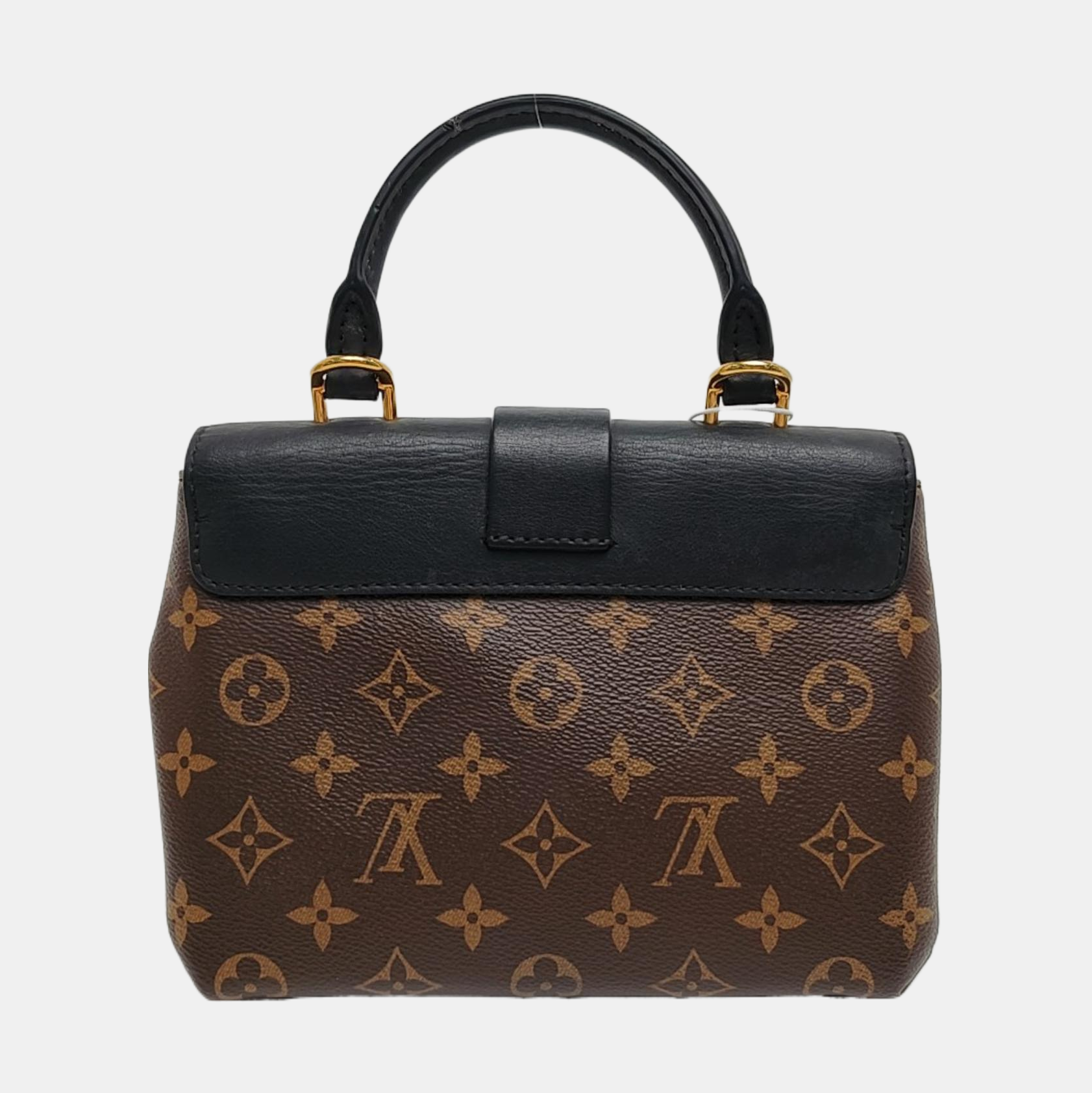 LOCKY BB Monogram Coated Canvas Brown