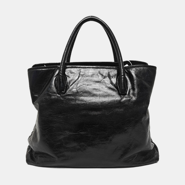 Calfskin Tote Bag Black