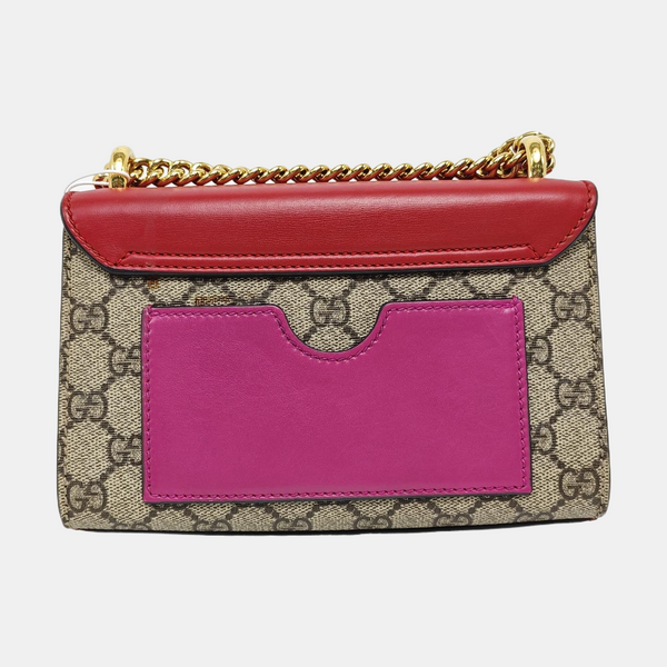 Padlock Small Monogram Coated Canvas Multicolor