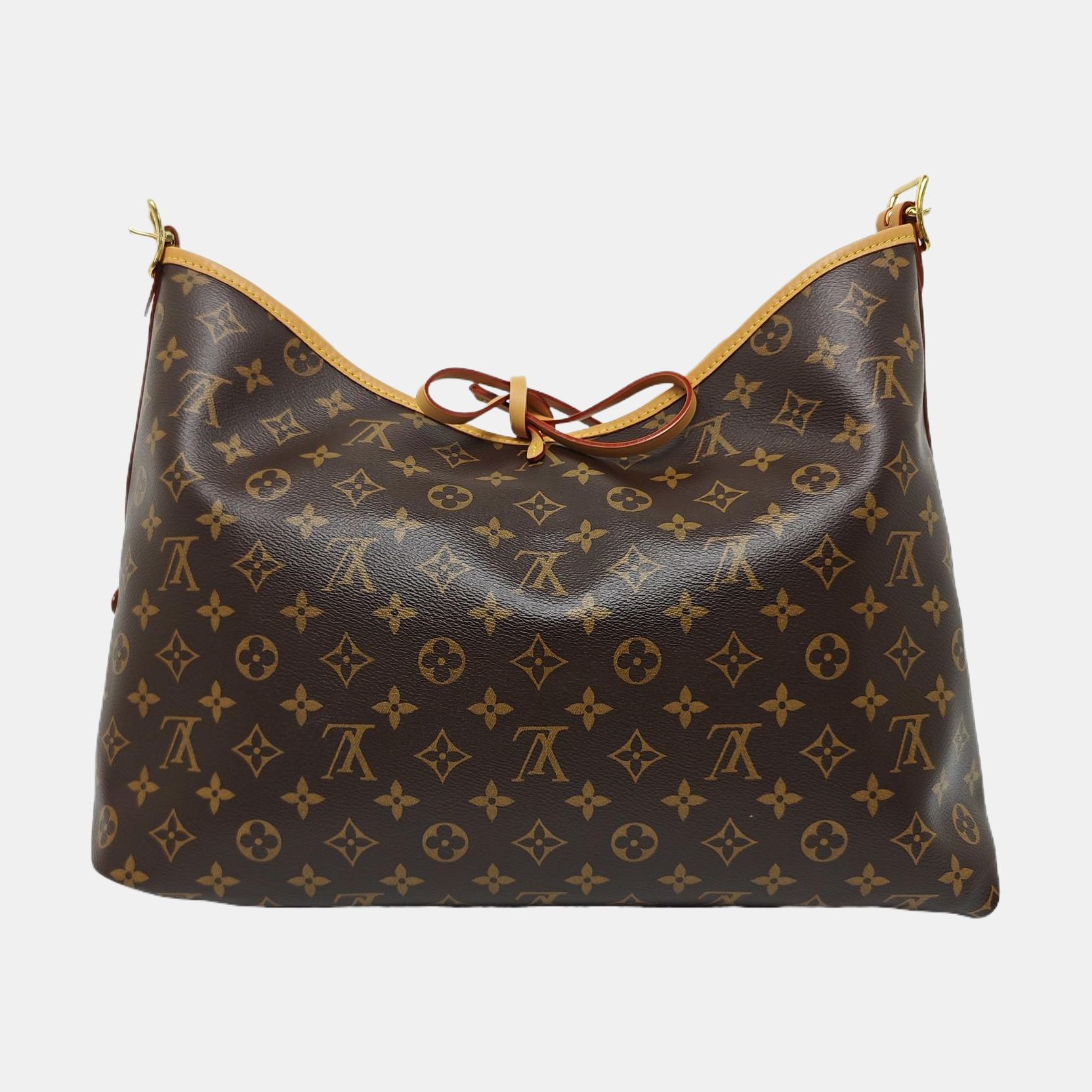 CARRYALL MM Monogram Coated Canvas Brown