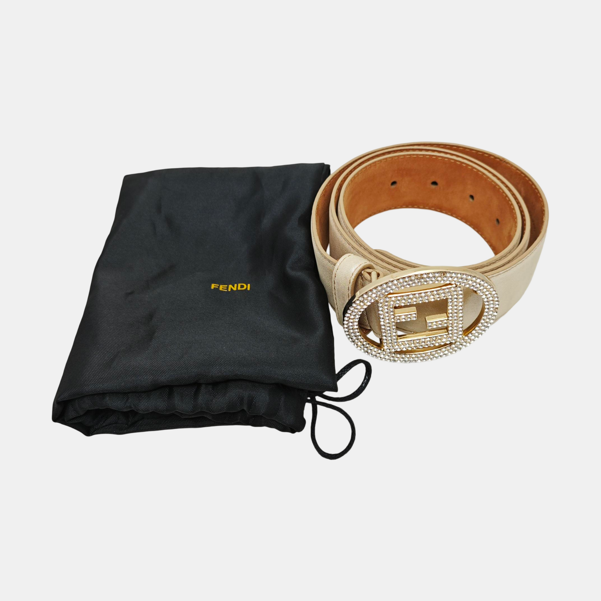 Leather Belt White