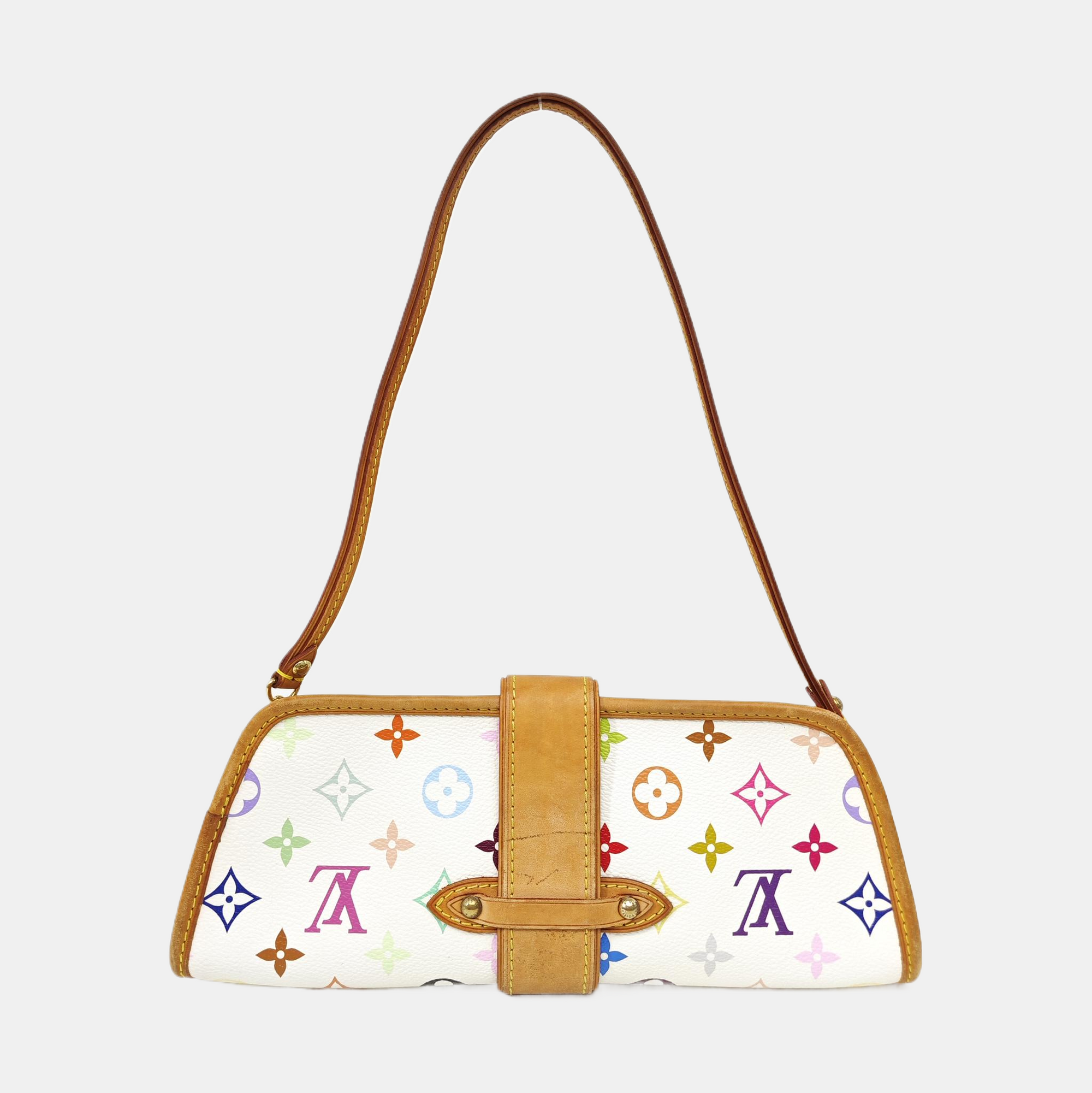 LV × TM SHIRLEY Monogram Coated Canvas White