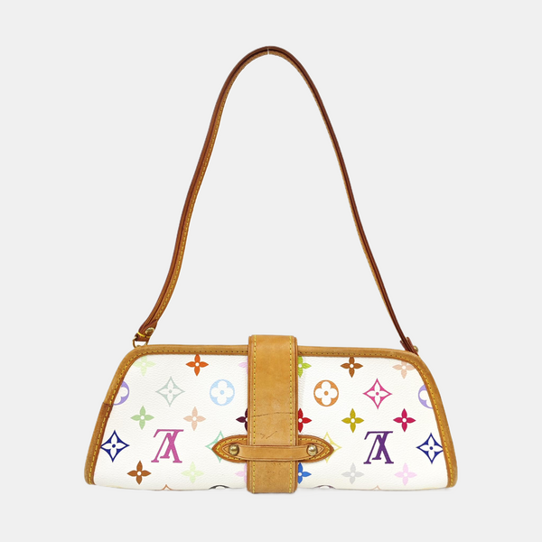 LV × TM SHIRLEY Monogram Coated Canvas White