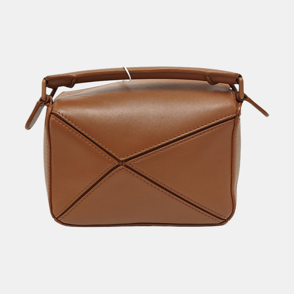 Puzzle Mini Calfskin Brown