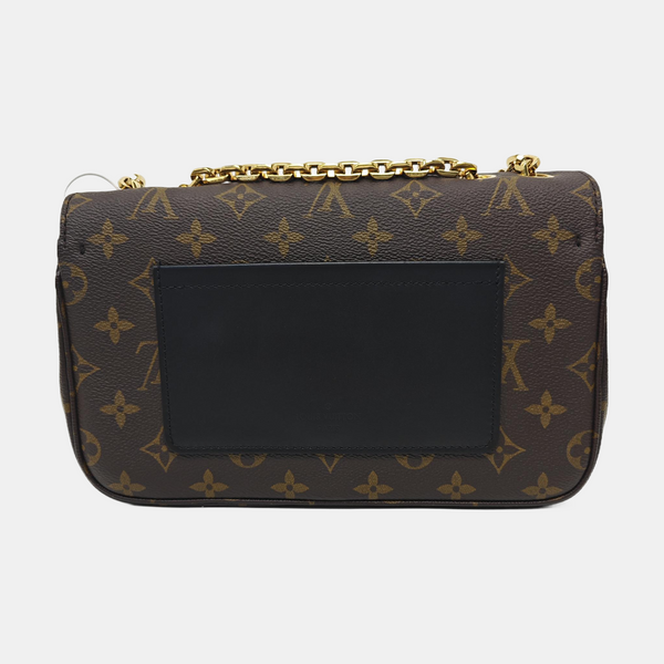 MARCEAU Monogram Coated Canvas Brown