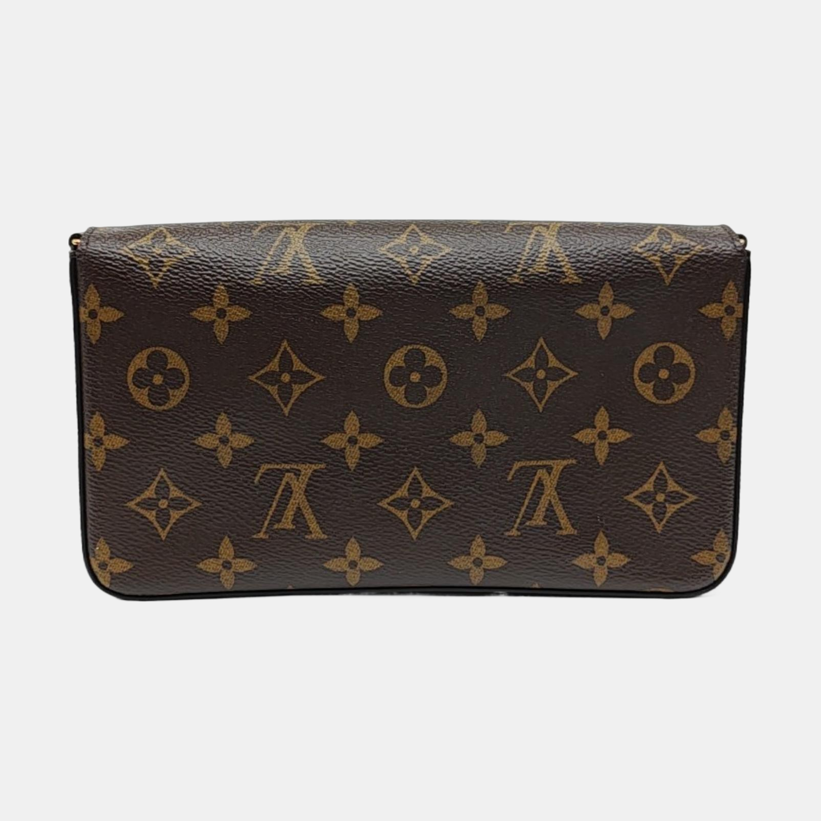 FÉLICIE Monogram Coated Canvas Brown