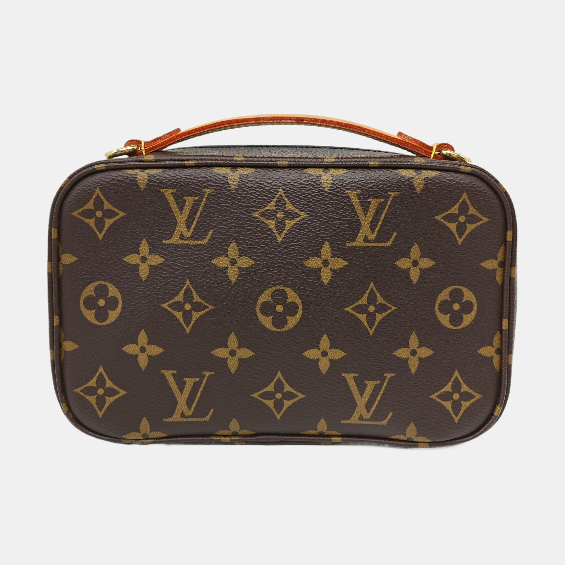 UTILITY Monogram Coated Canvas Brown