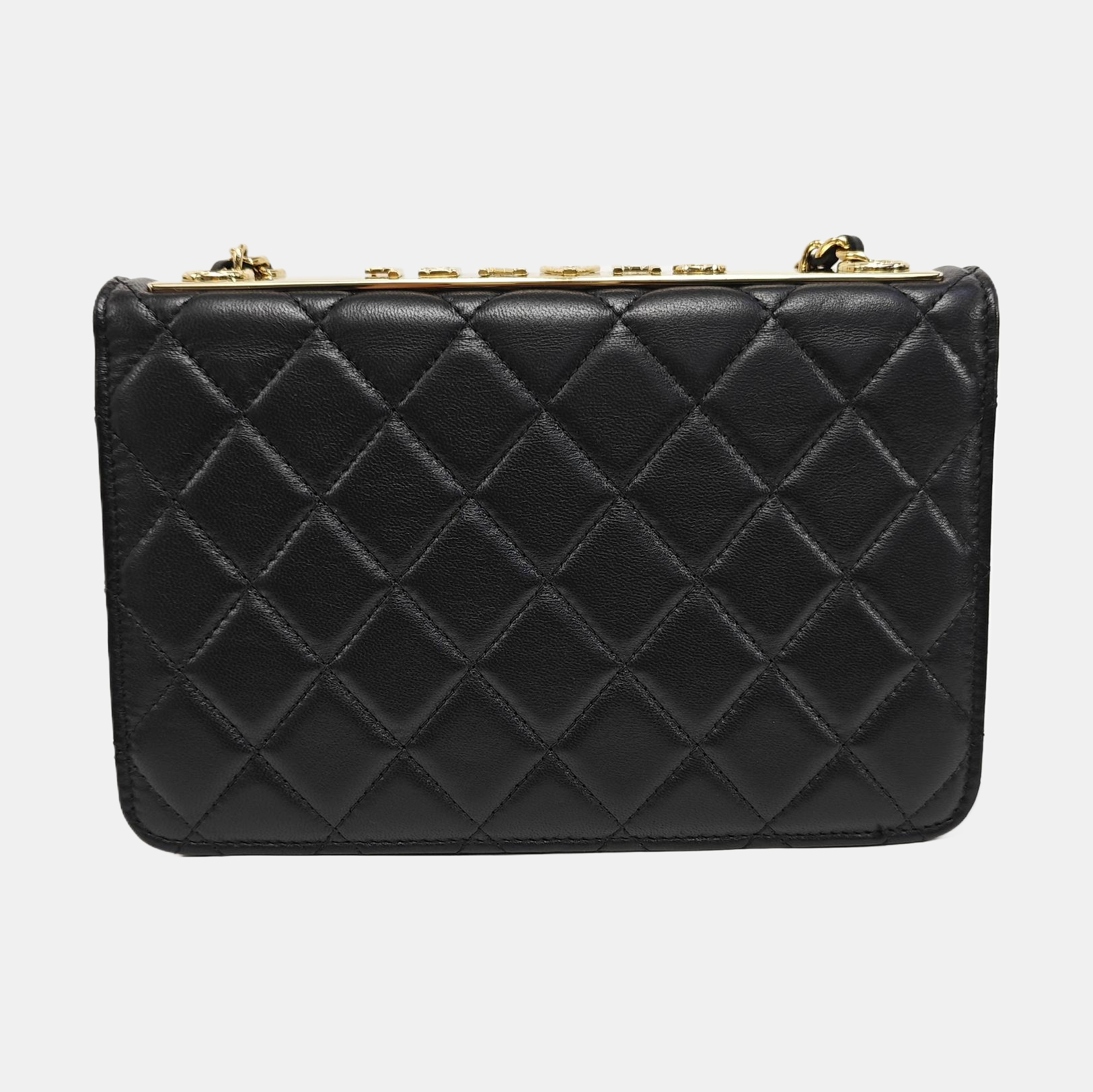 TRENDY CC WOC Quilted Lambskin Black