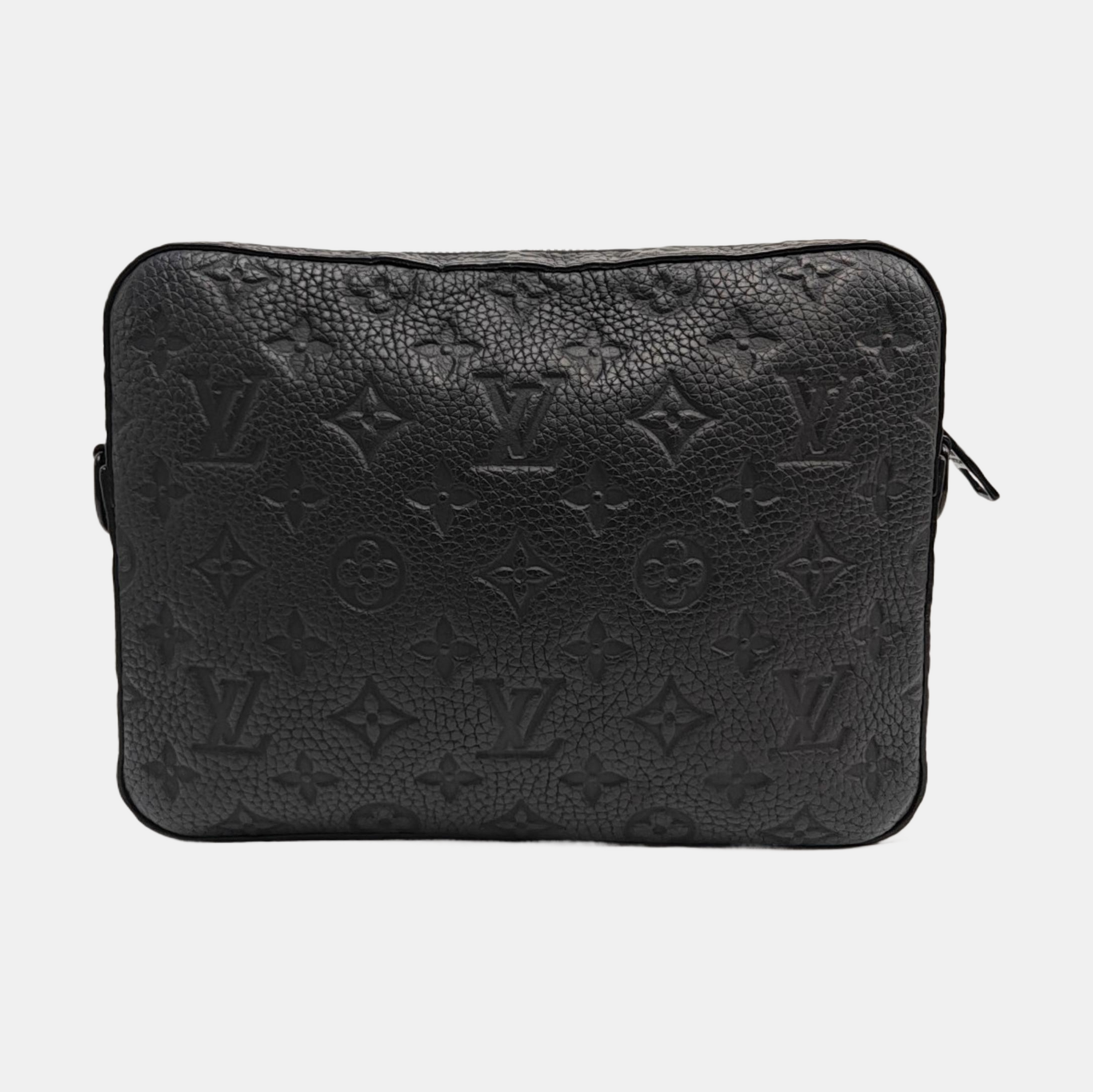 STEAMER Monogram Calfskin Black
