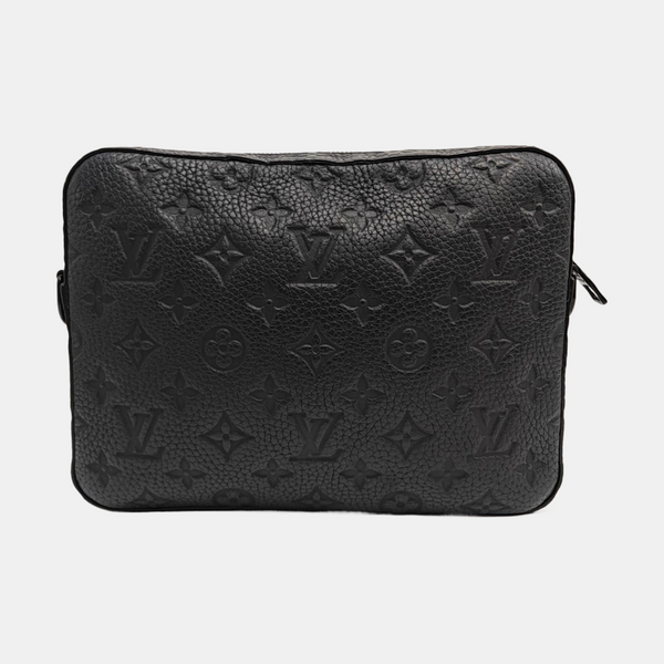STEAMER Monogram Calfskin Black
