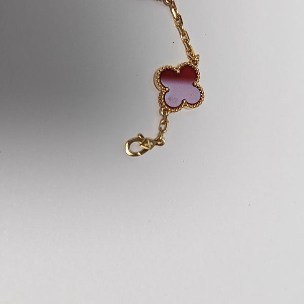 Vintage Alhambra 18k Gold Bracelet