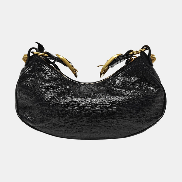 Le Cagole Small Calfskin Black
