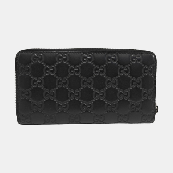 Monogram Calfskin Wallet Black