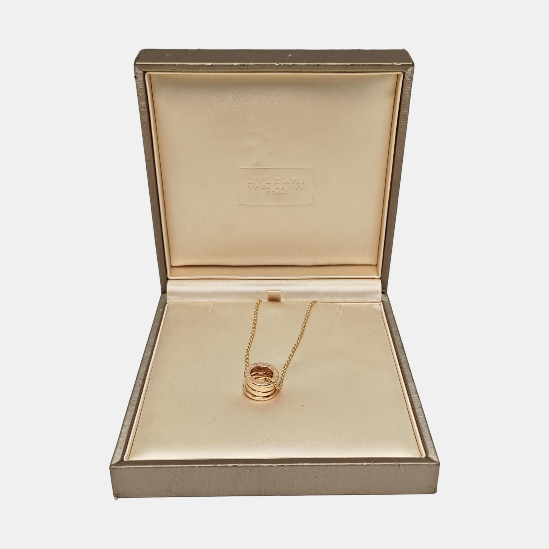 B.ZERO1 18k Rose Gold Necklace