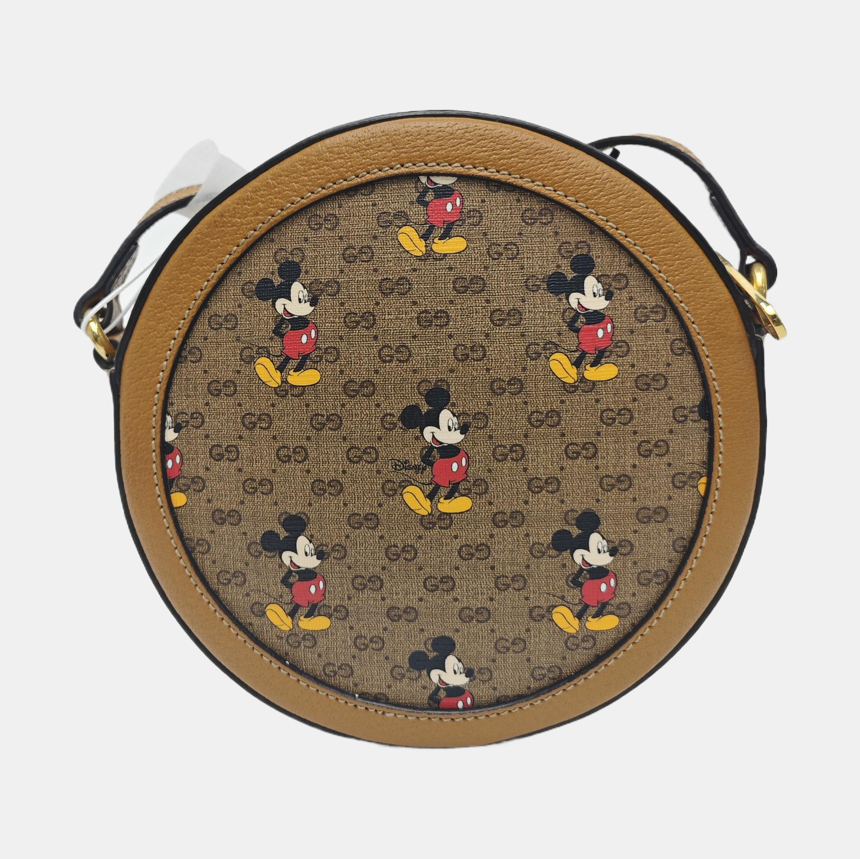 Disney X Gucci Monogram Coated Canvas Brown