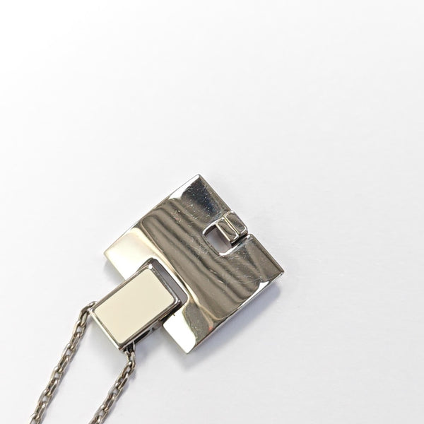 Eileen Metal Silver Necklace