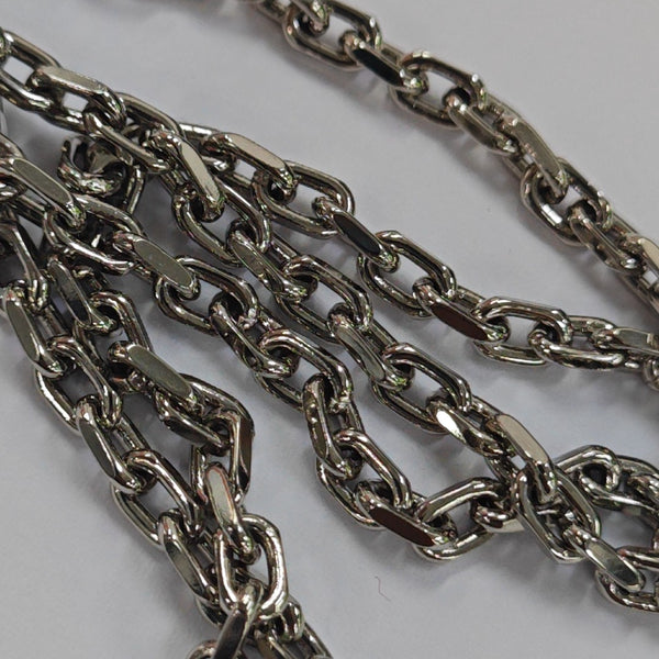 Lock Metal Silver Necklace