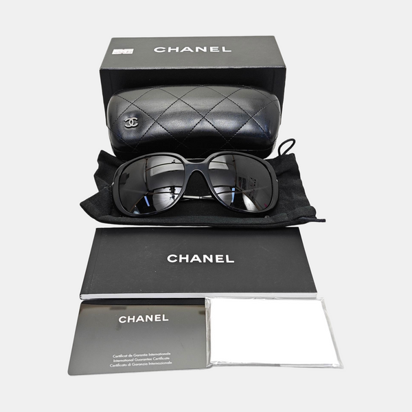 Synthetic Sunglasses Black