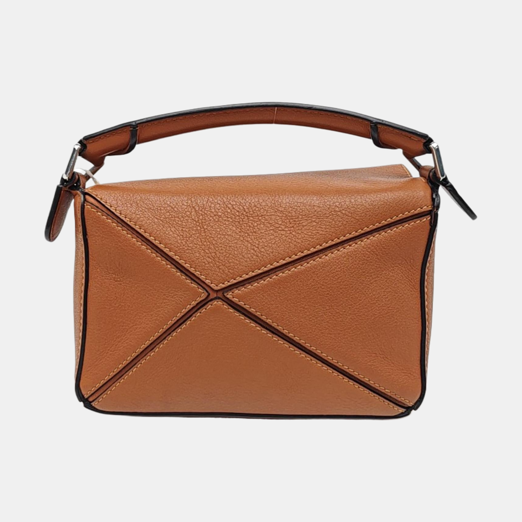 Puzzle Mini Calfskin Brown