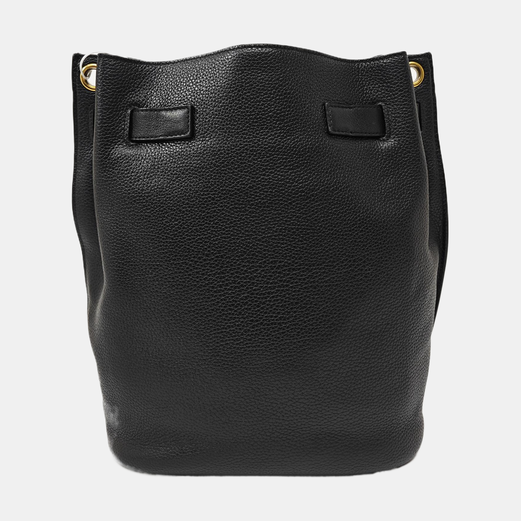 Calfskin Shoulder Bag Black
