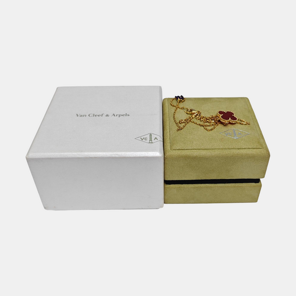 Vintage Alhambra 18k Gold Necklace