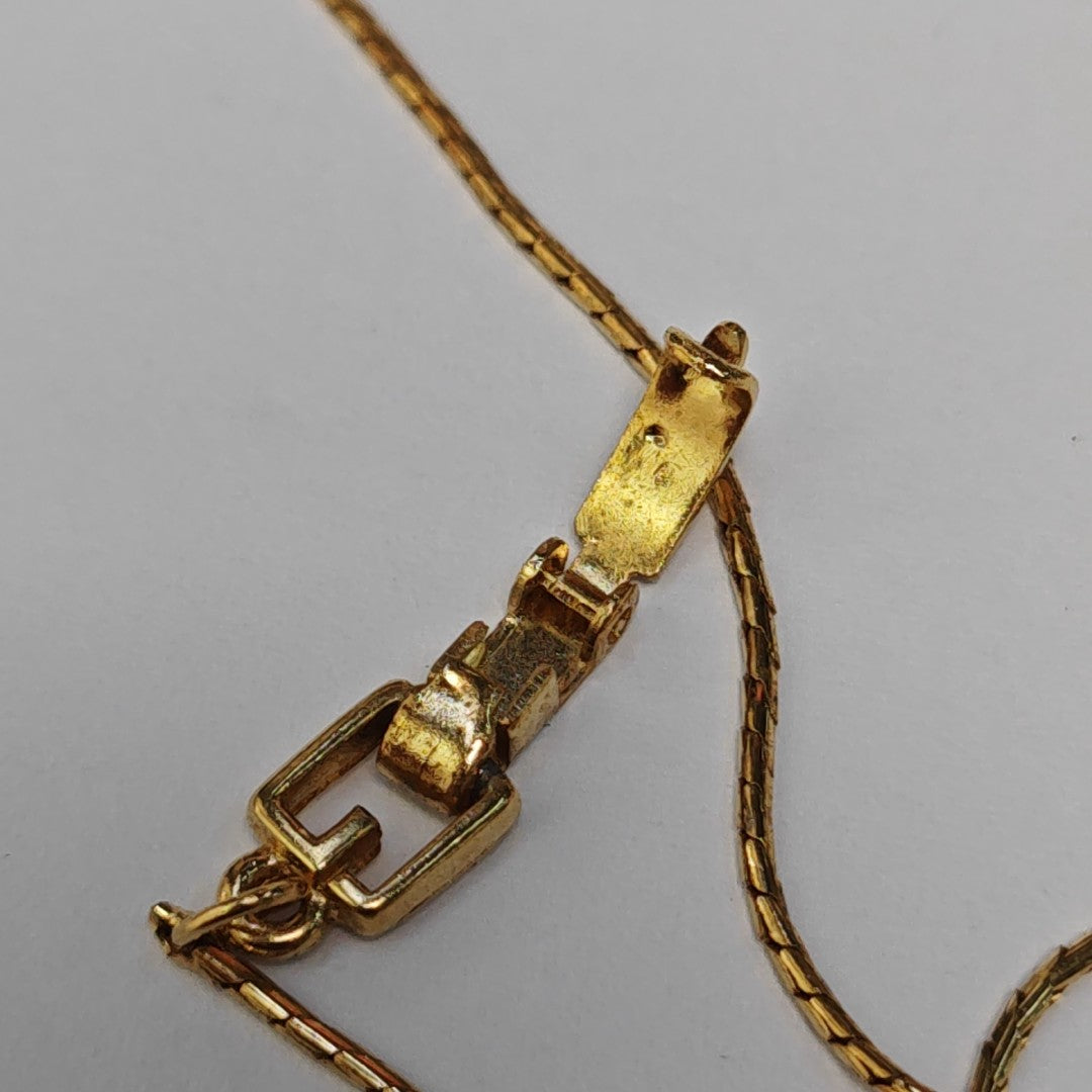 G Link Metal Gold Necklace