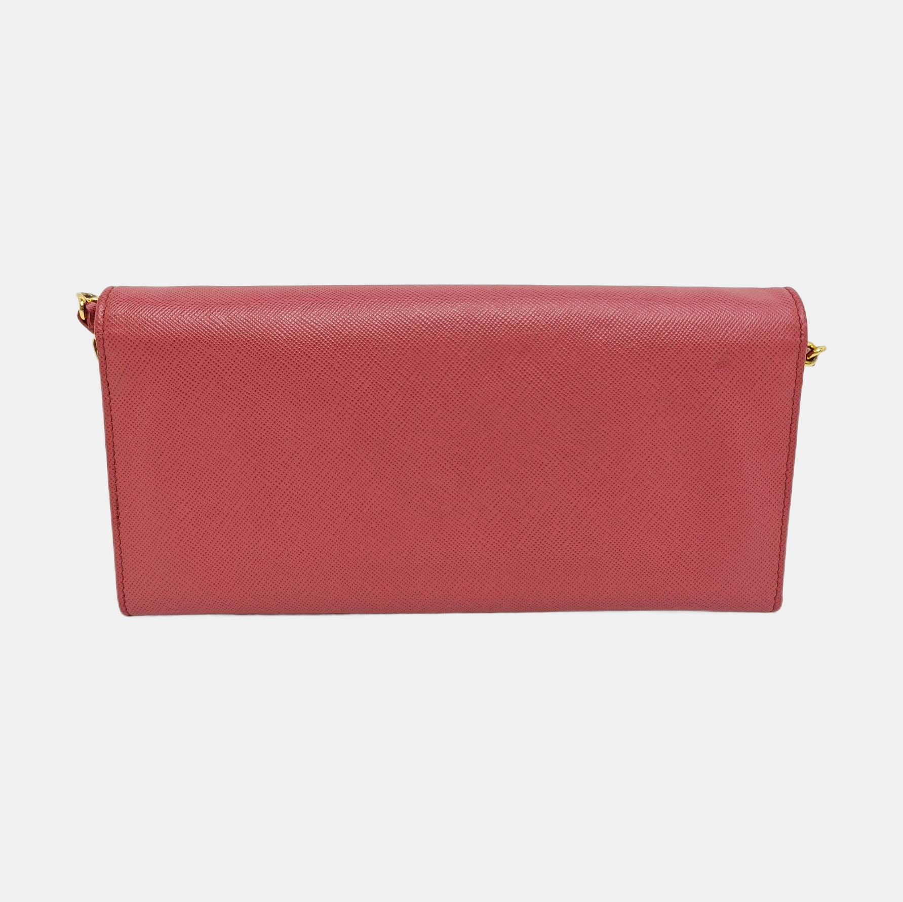 Saffiano Calfskin Shoulder Bag Pink