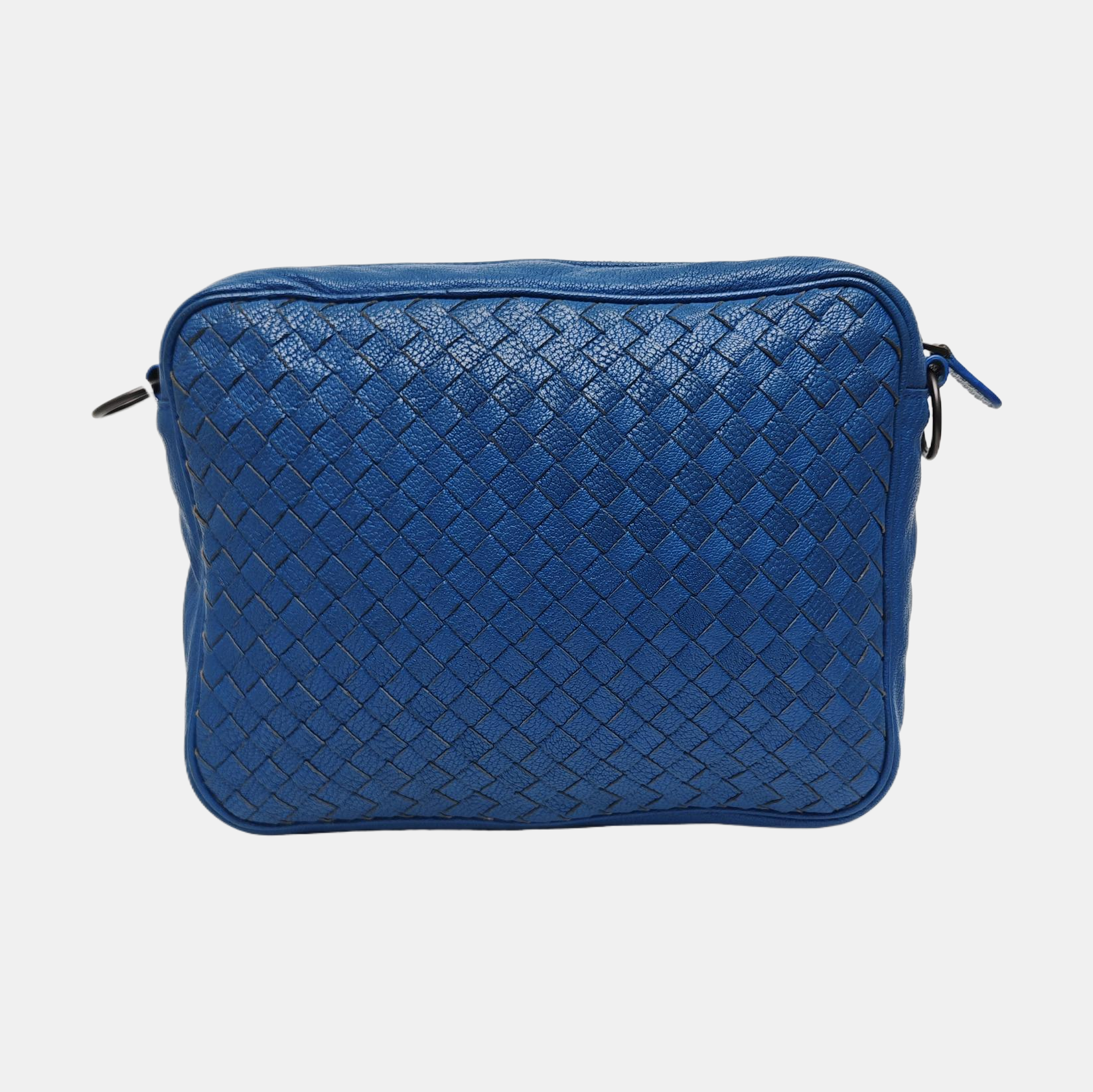 Calfskin Shoulder Bag Blue