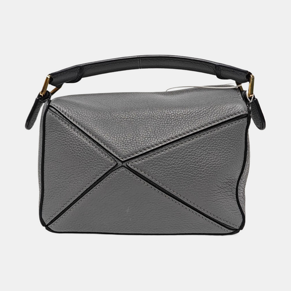 Puzzle Mini Calfskin Gray