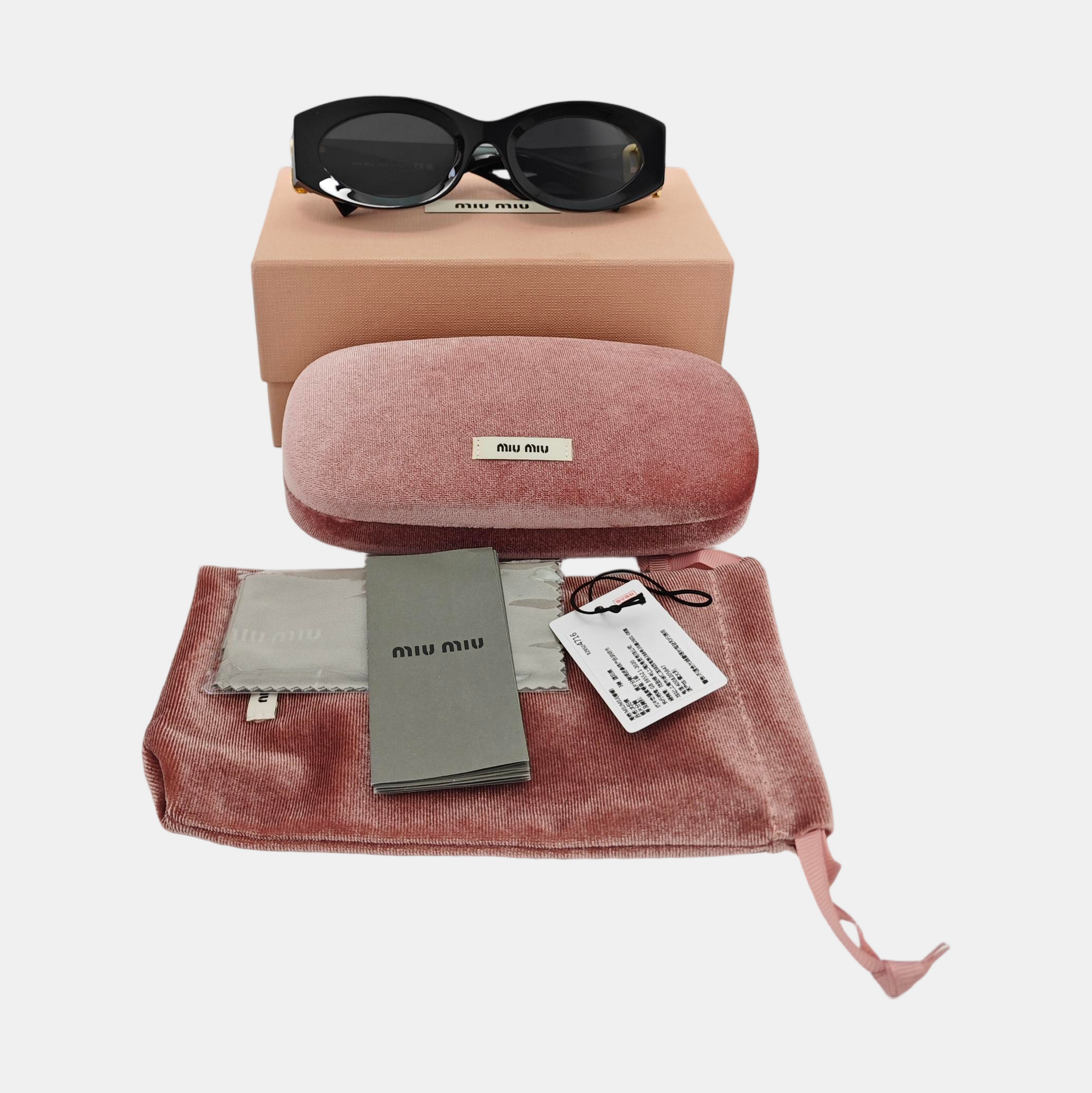 Synthetic Sunglasses Black