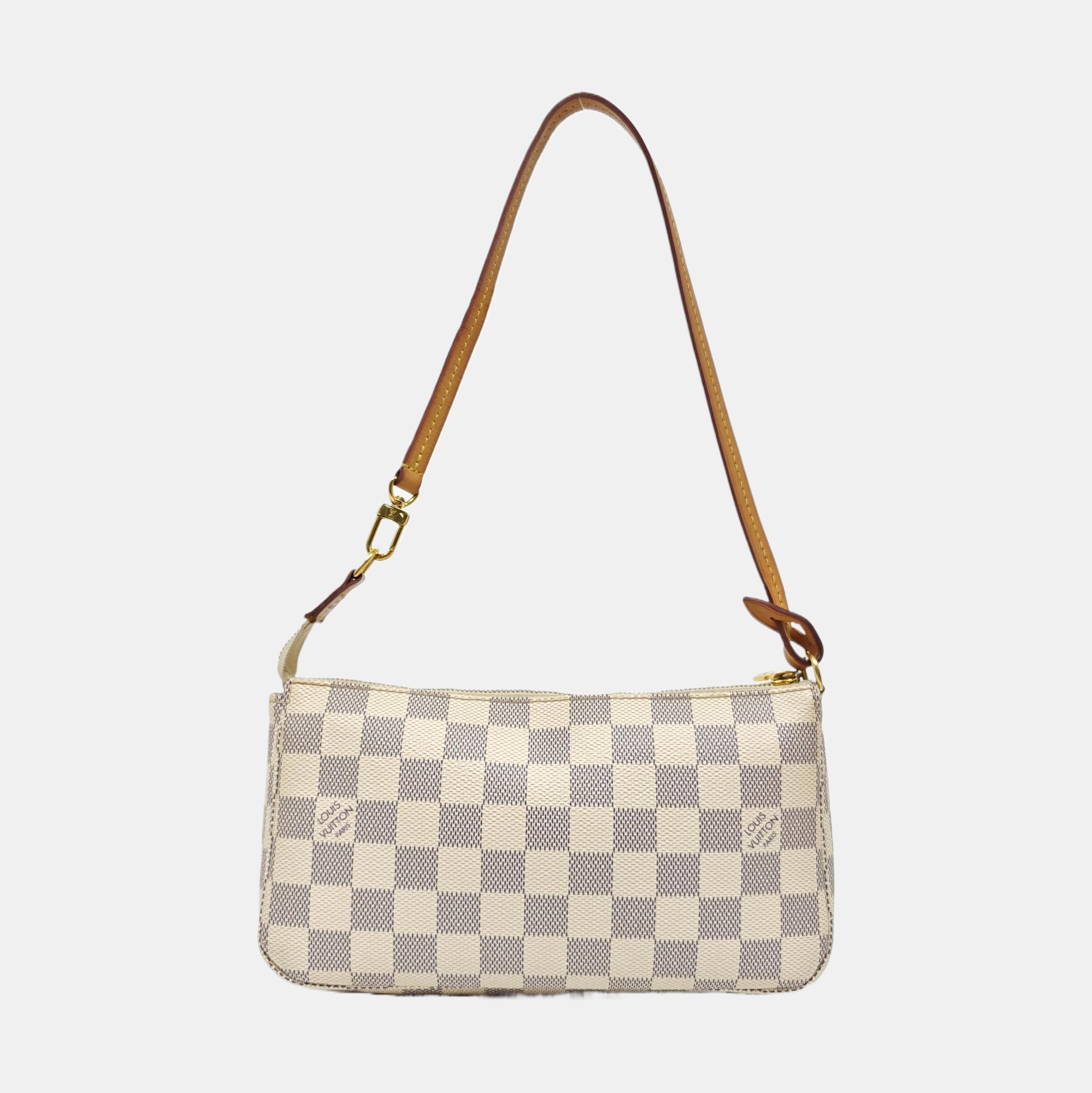 ACCESSOIRES GM Damier Azur Coated Canvas White