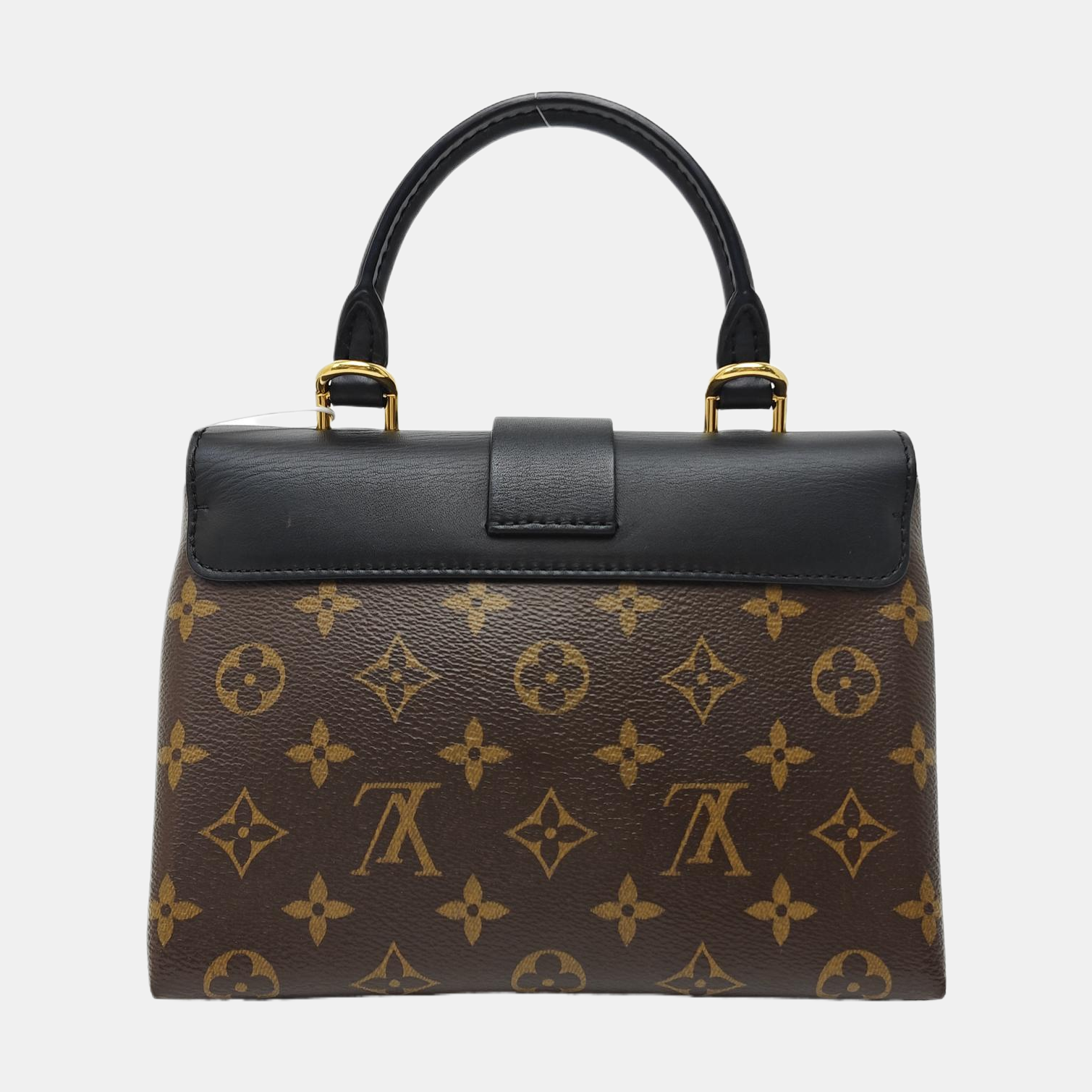 LOCKY BB Monogram Coated Canvas Brown
