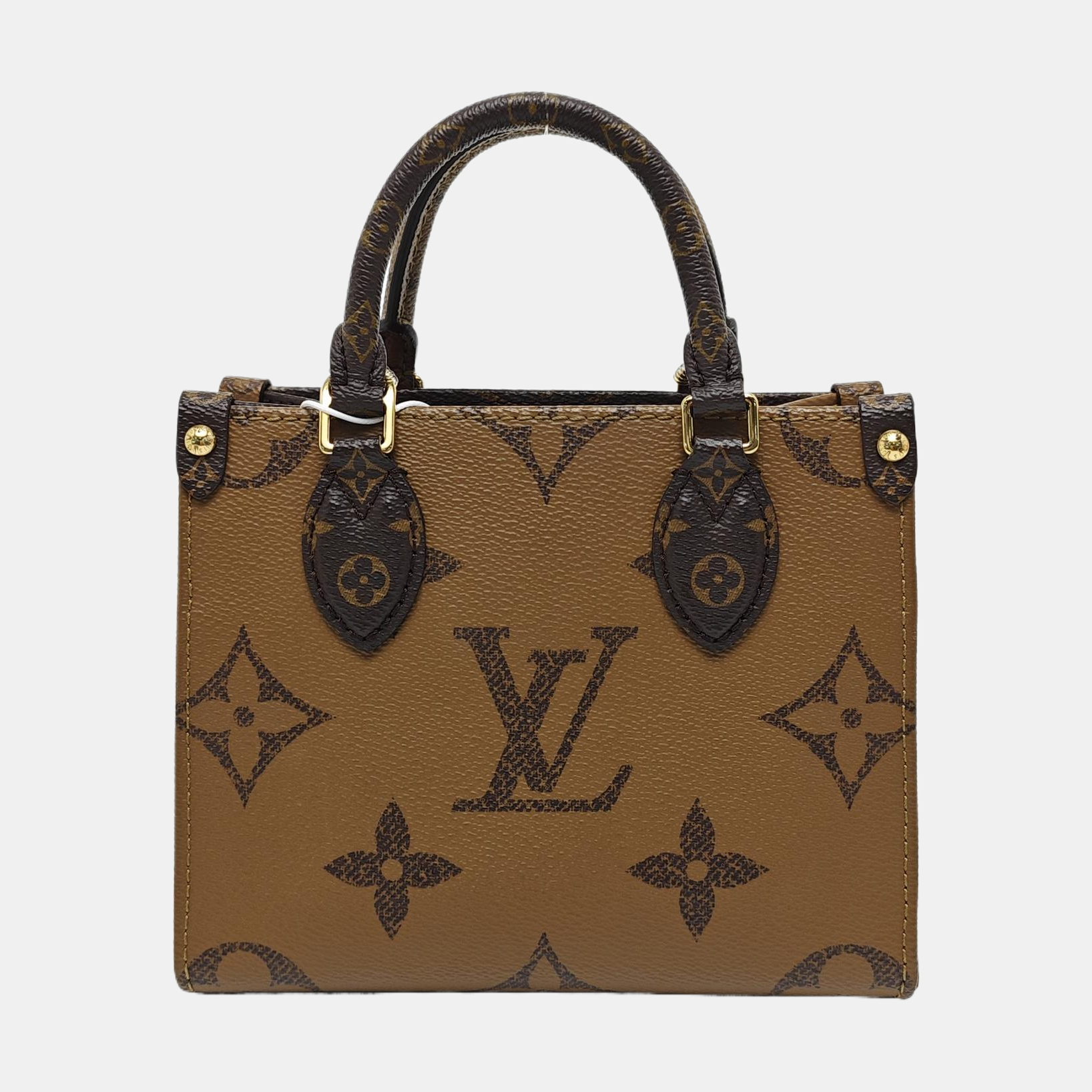 ONTHEGO BB Monogram Coated Canvas Brown