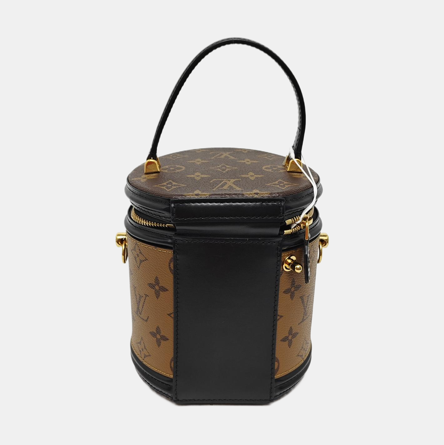 CANNES PM Monogram Coated Canvas Brown