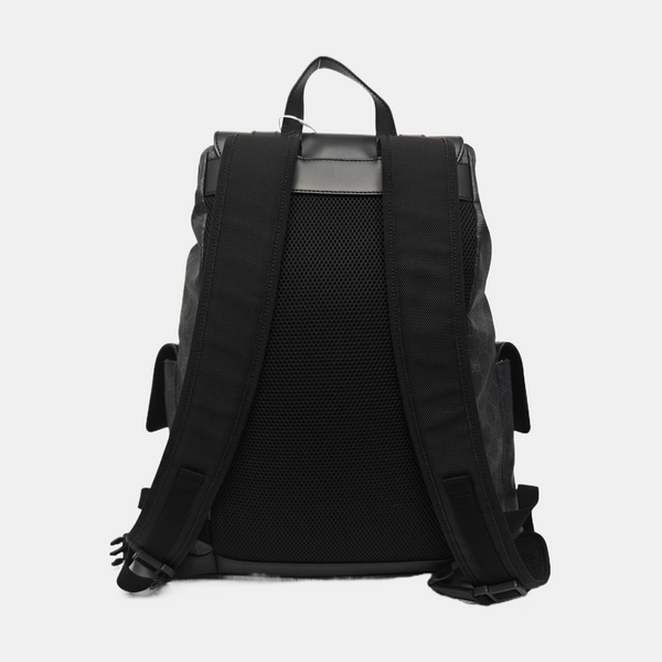 GG Supreme Monogram Coated Canvas Black