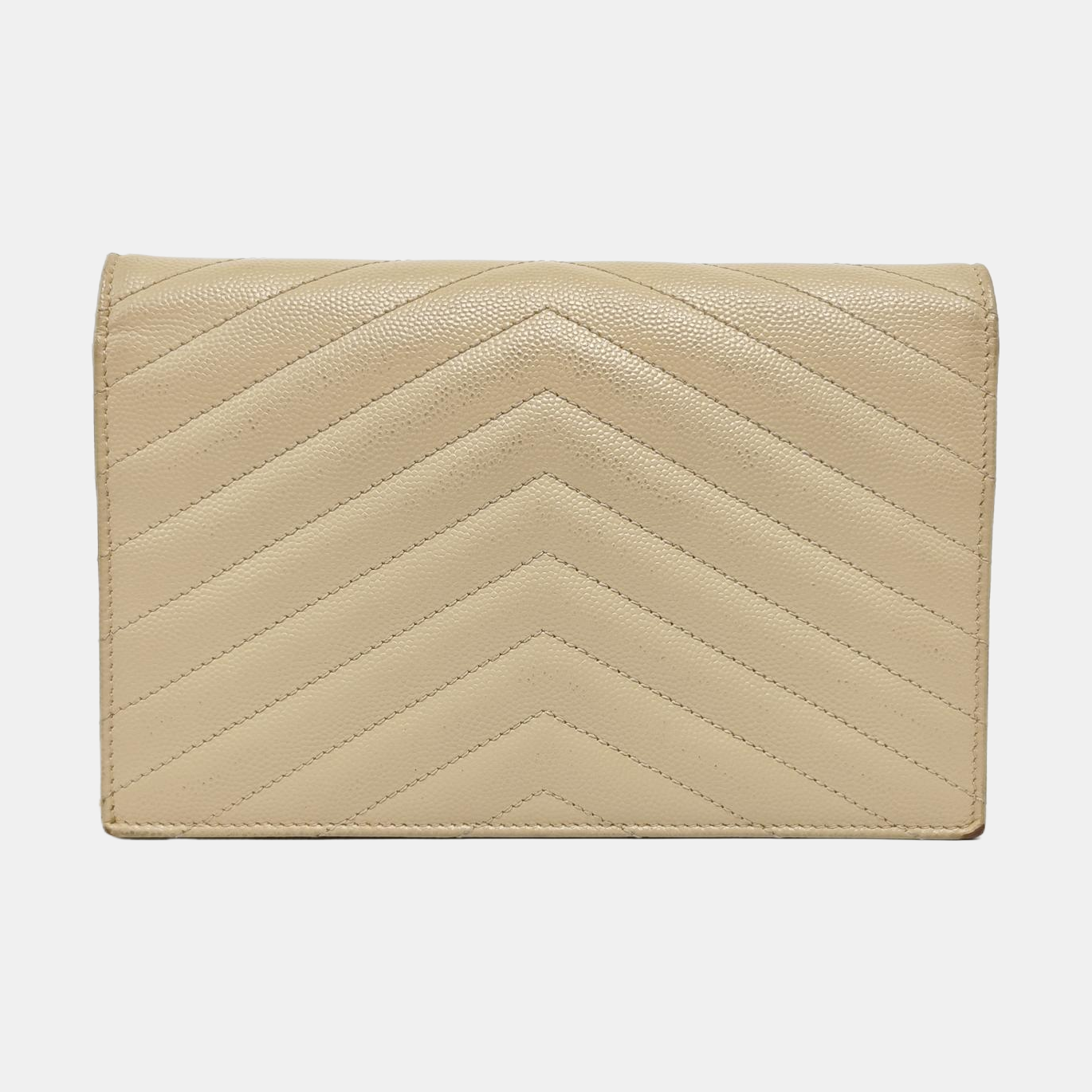 MONOGRAM WOC Chevron Calfskin Beige