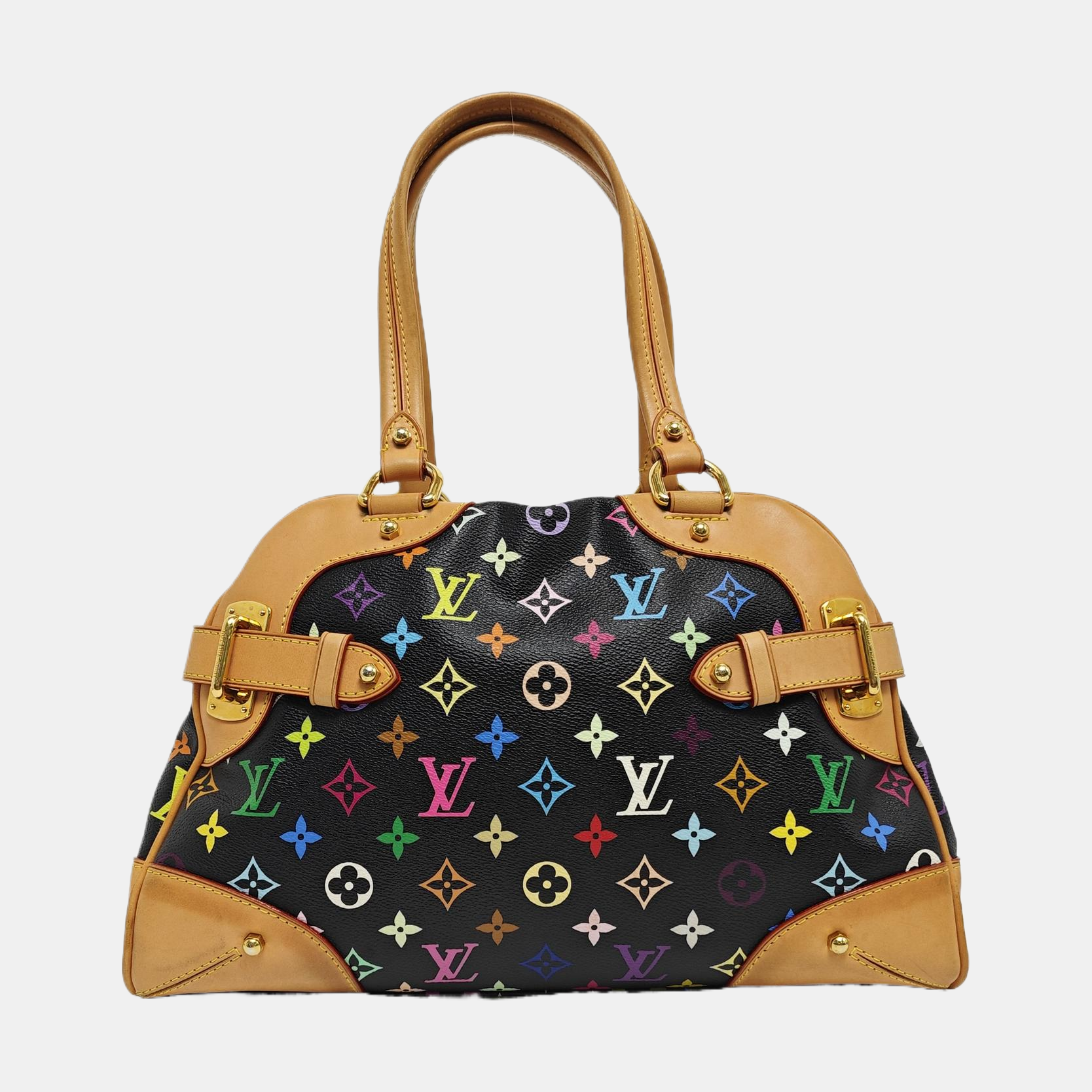 LV × TM CLAUDIA Monogram Coated Canvas Black