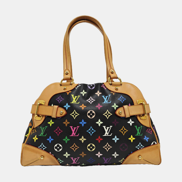 LV × TM CLAUDIA Monogram Coated Canvas Black