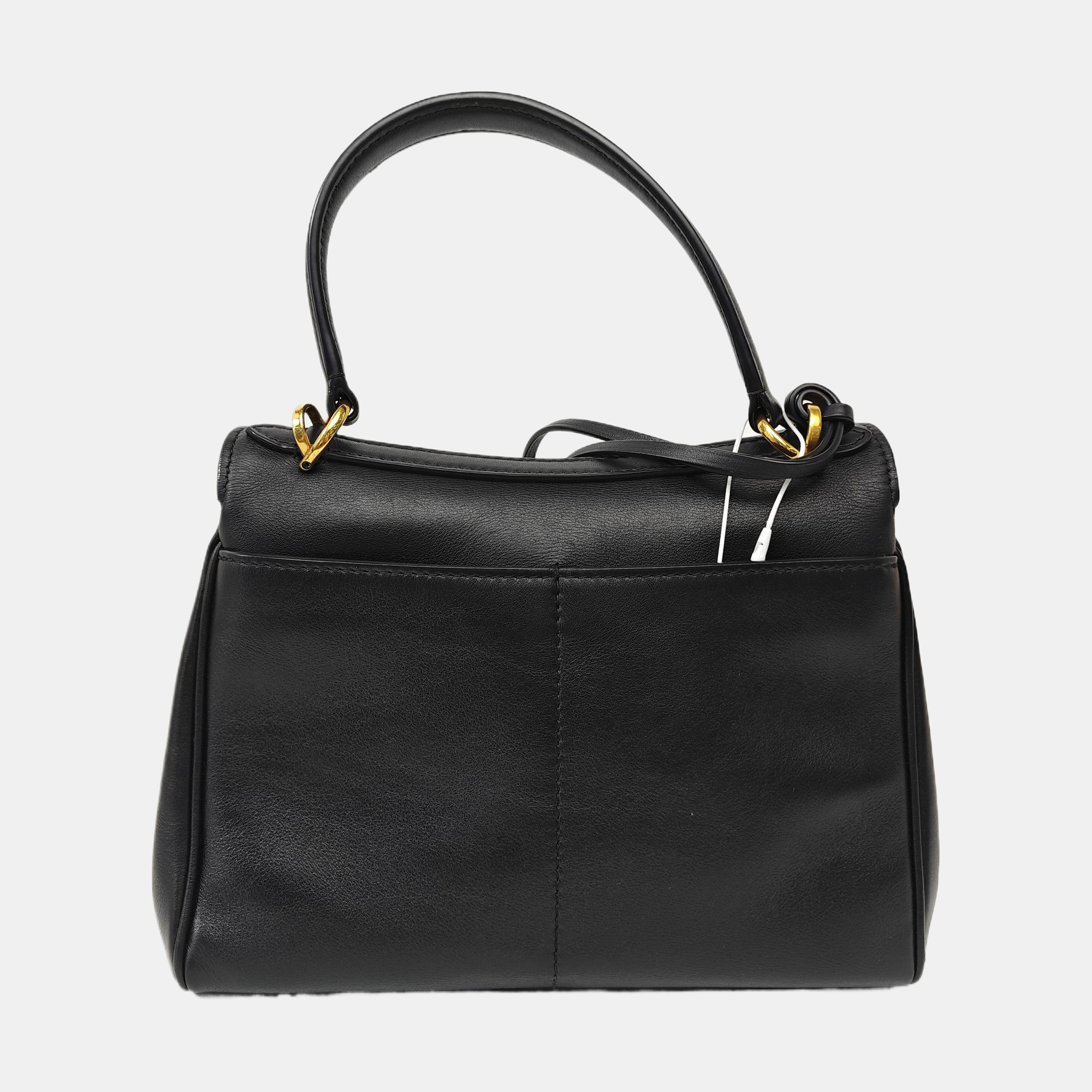 Calfskin Shoulder Bag Mini Black