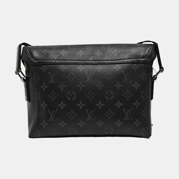 VOYAGER PM Monogram Coated Canvas Black