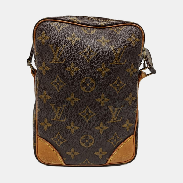 AMAZON Monogram Coated Canvas Brown