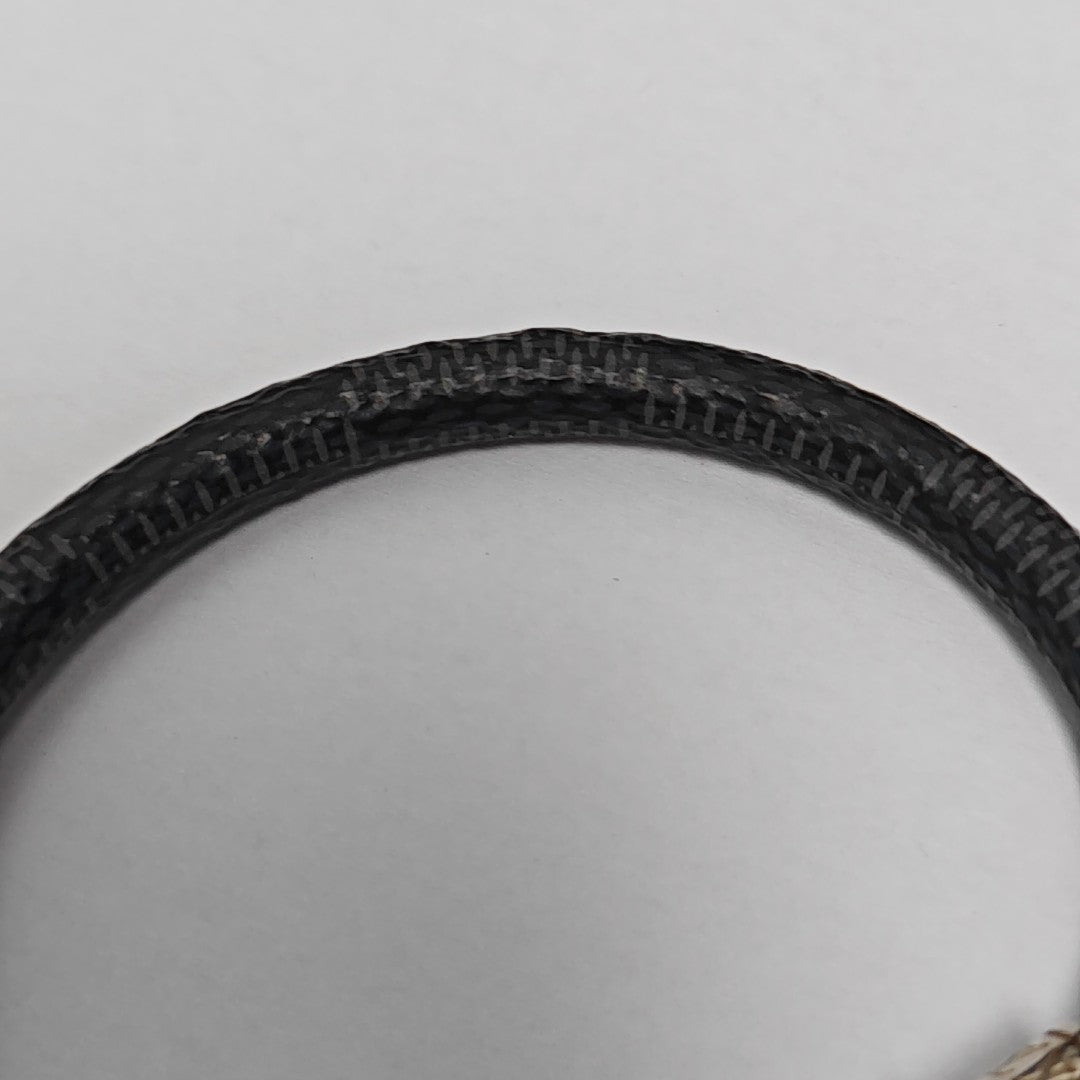 DIGIT Metal Black Bangle