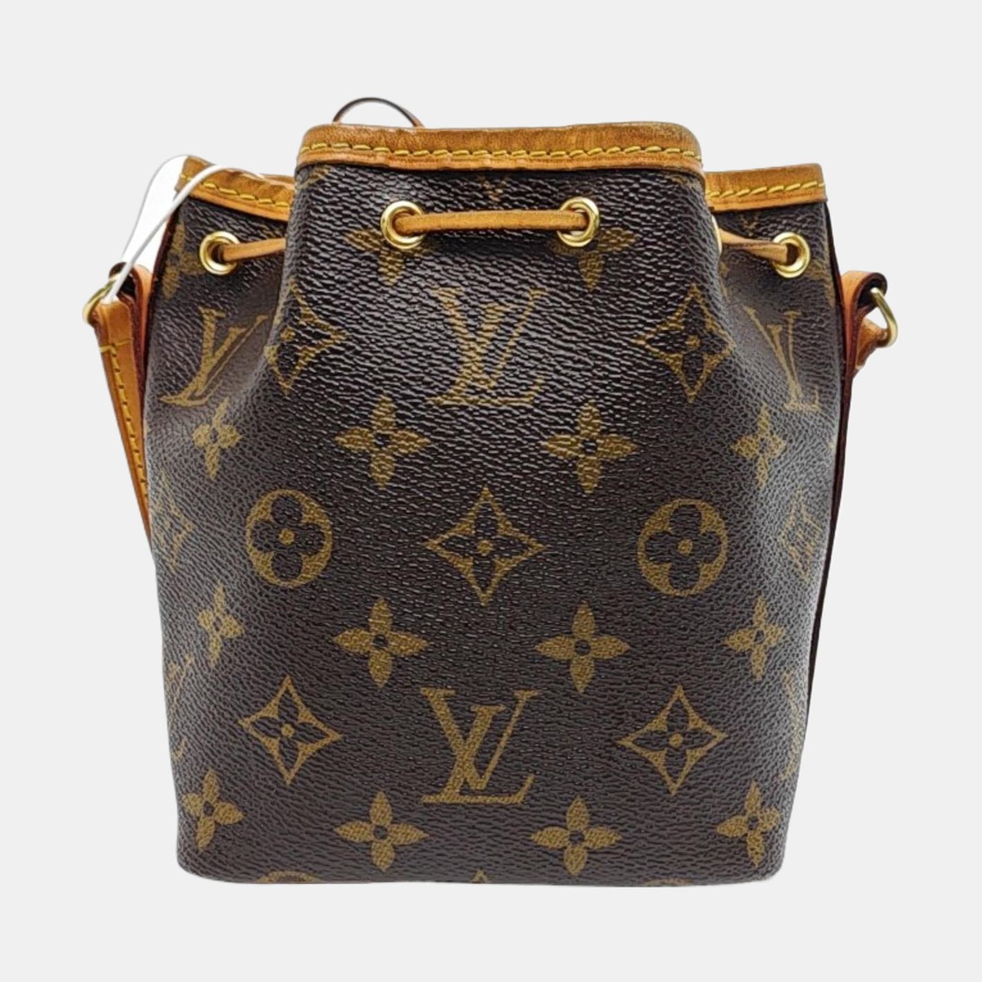 NÉONOÉ Nano Lona Revestida Monogram Marrón