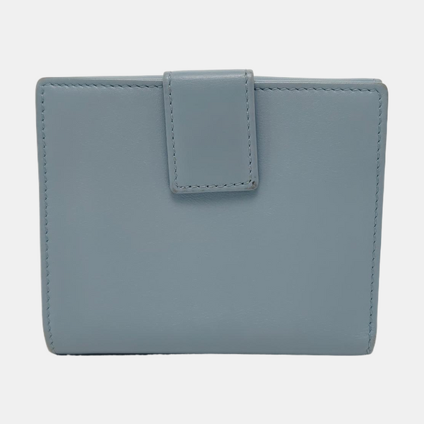 Calfskin Wallet Blue