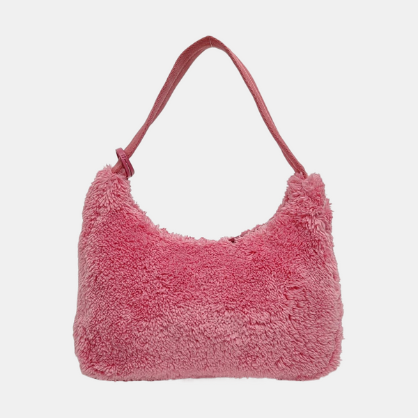 Authenticated pre-owned  Re-Edition2000 Mini Fabric Pink - Top Handle Bag at Looply