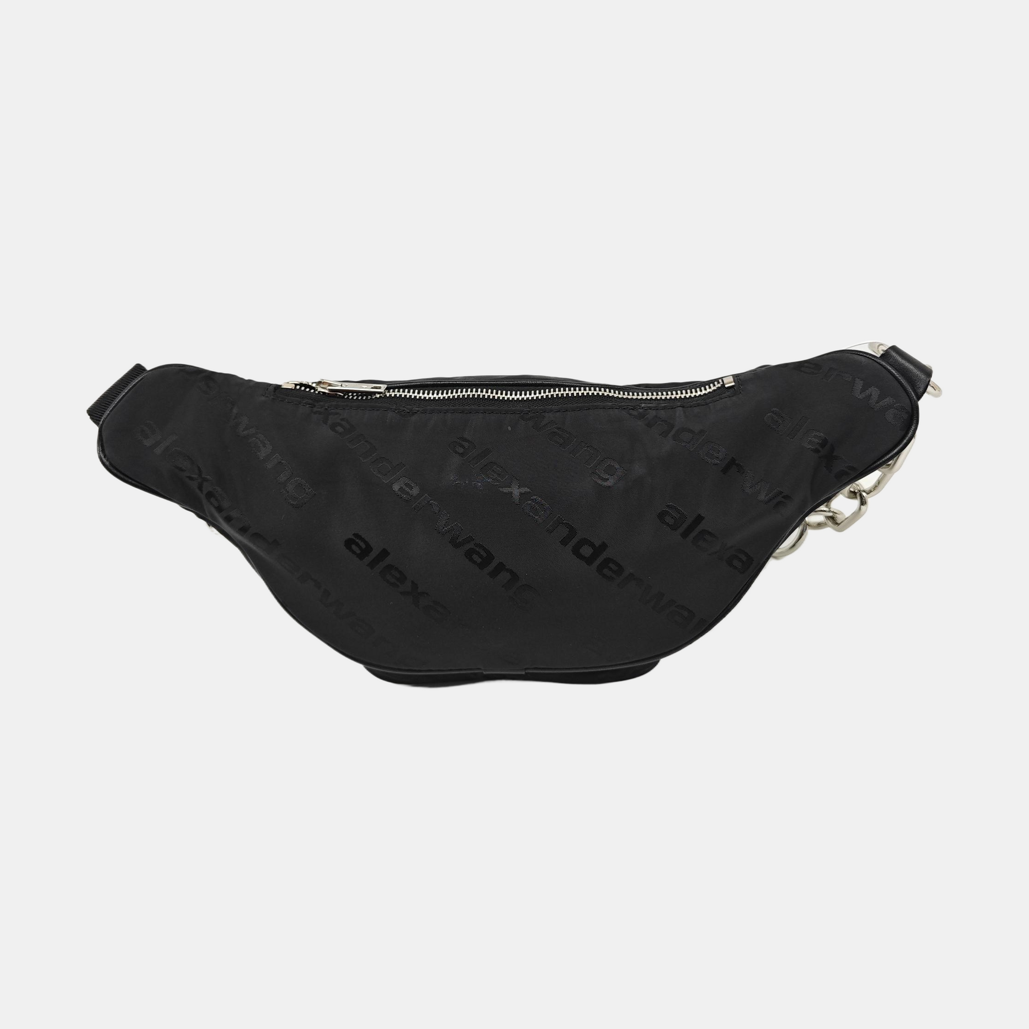 Fabric Belt Bag Black